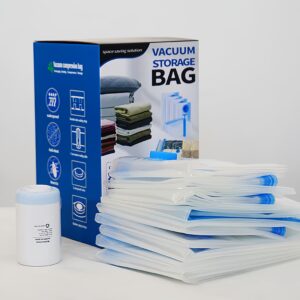 12 packs of vacuum storage bags