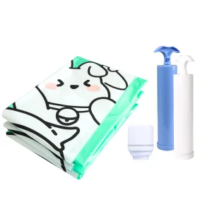 Cat Planet Park Moisture-Proof Compression Bag Detachable Foldable Plastic Cat Paw Print for Clothes Storage Wonder Storage