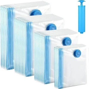 Customize Household Compression Vacuum Compressed Vacuum sealed Bags for Clothes Vacuum Storage Bags with Pums