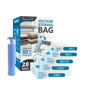 Environmentally Friendly Durable Nylon Vacuum Storage Bag Dust-proof Water-resistant Saves Space Puncture-resistant Has Strong