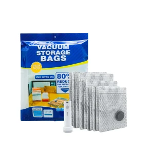 Factory Customized Sales Clothes Packing Compression Bag Vacuum Storage Bags for Clothes