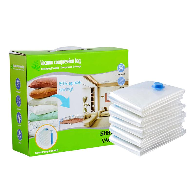 Heavy-Duty Airtight Compression Vacuum Bags Durable for Suitcases Bedding & Home