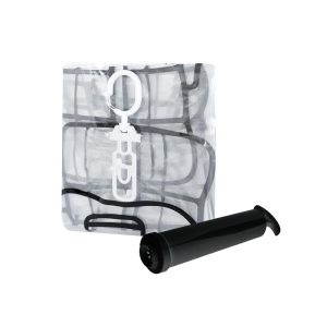 Moth-Proof Hanging Vacuum Compression Bag with Zipper for Living Room Space