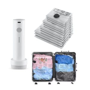 Manufacturer's Vacuum Space Saver Bag — Travel & Home Clothing Compression Storage