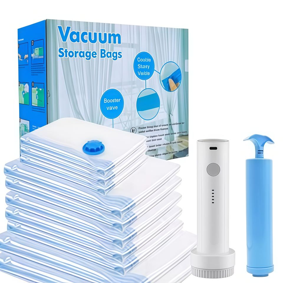 Vacuum Storage Bags for Clothing — Eco-Friendly Space-Saving Flexible Design